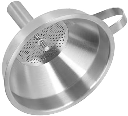 Stainless Steel Kitchen Funnel, 4.3-Inch Food Grade Metal Funnel with