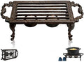 Cast Iron Teapot Warmer, Durable Tea Pot Warmer with 2 Tealight