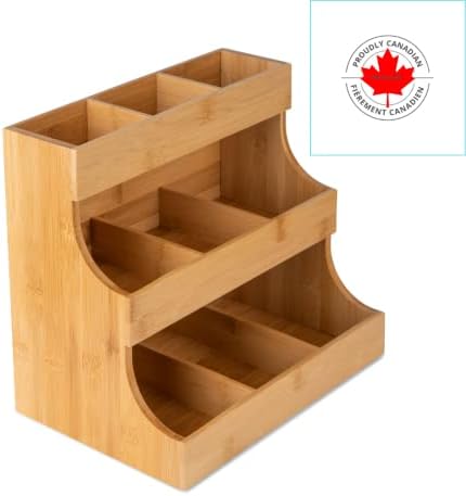 Theodore Tea Bag Organizer – Wooden Tea Organizer and Storage for