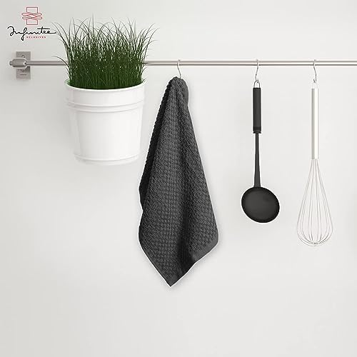 Infinitee Xclusives Kitchen Towels - 6 Pack - Cotton Dish Towel |15" x