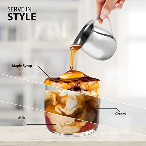 Stainless Steel Bell Creamer Espresso Shot Frothing Pitcher Cup Latte