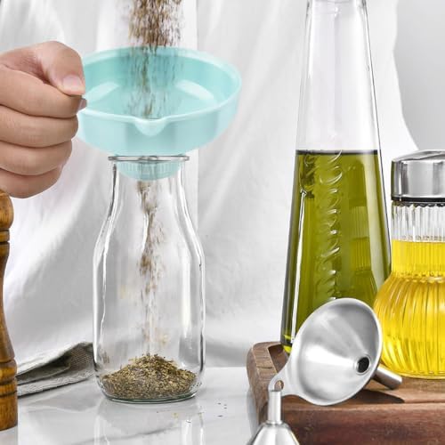 Multi Function Wide Mouth Canning Funnel Food Grade Liquid Remover