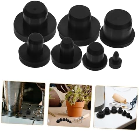 1 Set Silicone Plug Seat Bottle Caps Pots Stopper Salt Shaker Plug