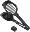 9-slice Egg Slicer with Stainless Steel Blades for Kitchen Prep