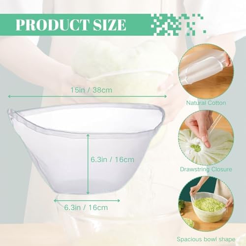 Cheese Cloths for Straining– Reusable Filter Bags Ultra-Fine Mesh