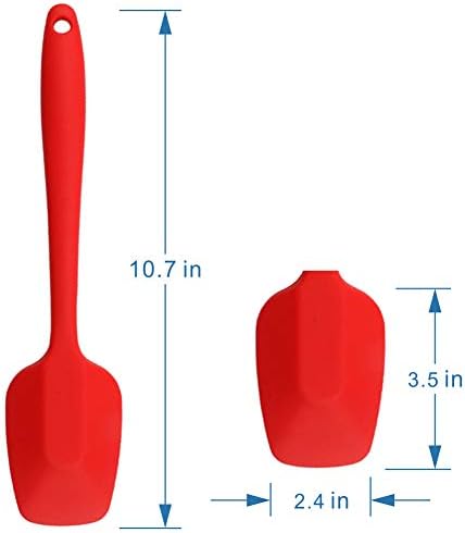 Silicone Spatula Set, 10.6 inch, 4-Piece