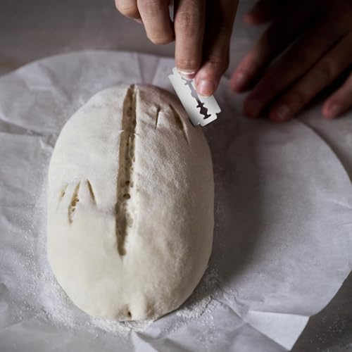 ABOOFAN Bread Dough Scoring Tool with Wooden Handle and Replaceable