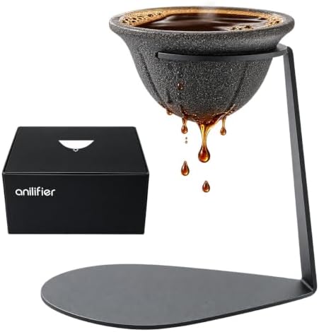 Microporous Ceramic Coffee Filter Porous Pour Over Dripper Stand