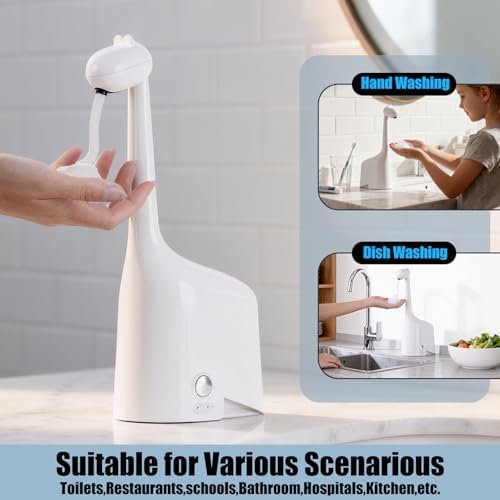 Automatic Foaming Soap Dispenser,10oz/300ml Touchless Smart