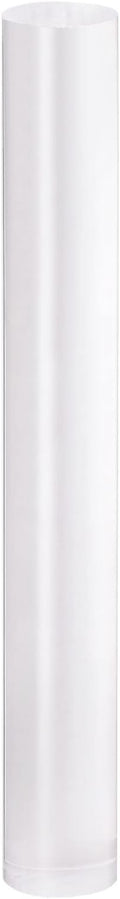 HARFINGTON Acrylic Clay Roller 8 Inch x 1 Inch Solid Non-Stick Plastic Round by HARFINGTON