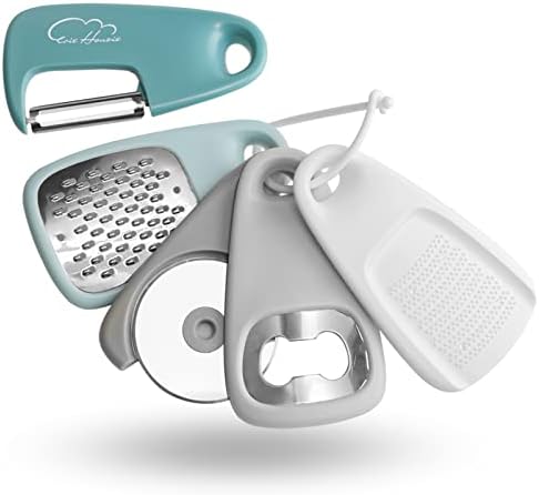 Kitchen Gadgets Set, Blue, 5 Pieces