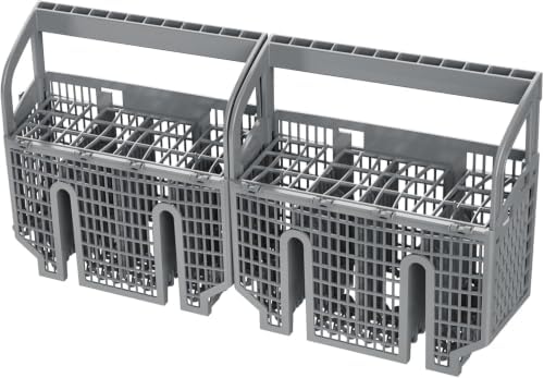 Bosch 00675794 Genuine OEM Dishwasher Silverware Basket, Gray