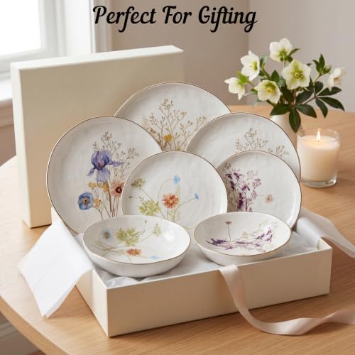 Sango 12-Piece Luxury Porcelain Dinnerware Set for 4- Glossy White