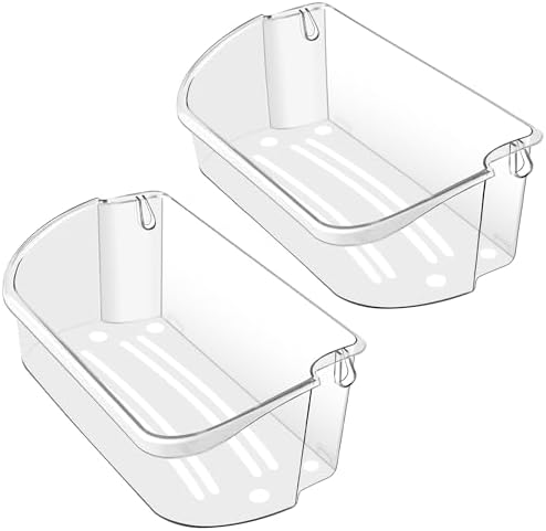 2 PACK Upgraded 240356402 Refrigerator Door Bin Replacement