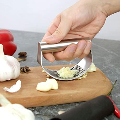 Stainless Steel Garlic Press Rocker