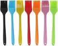 Waziaqoc 7 PCS Silicone Basting Pastry Brush, Colorful