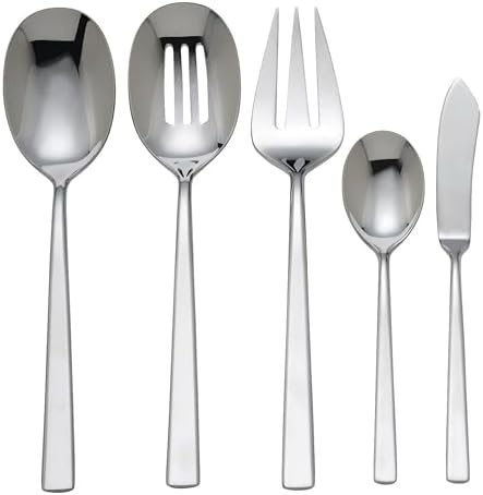 Reed & Barton Cole 65Pc Flatware Set, 65 Piece, Silver