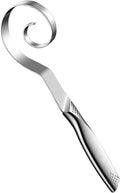 Seamless Danish Dough Whisk -10" Stainless Steel Dutch Bread Dough Whisk Tool by Hevengao
