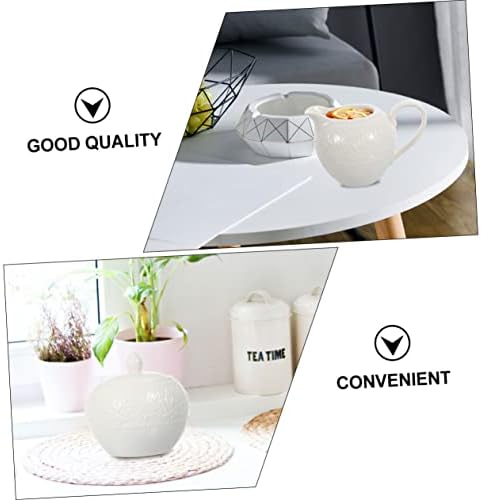 2 Pcs Milk Jug Sugar Bowl Set Candy Container Household Tool Set
