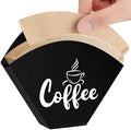 Yalikop Cone Coffee Filter Holder Farmhouse Dispenser Wall Mount