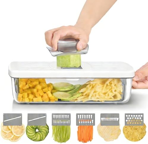 6-in-1 Vegetable Chopper Mandoline Slicer