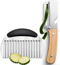 Multifunctional Vegetable Peeler & French Fry Crinkle Cutter Set