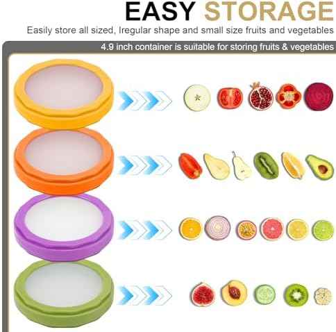 Winb Silicone Avocado & Onion Storage Holders, 4 Pcs