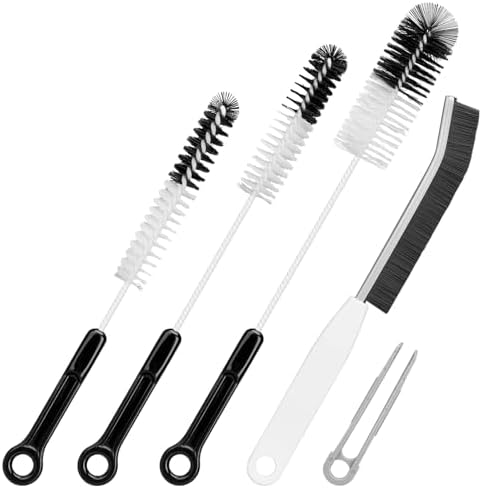 Bottle Cleaning Brush Set, 4pcs Flexible Long Handle Brushes for