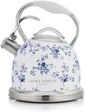 Laura Ashley China Rose Whistling Tea Kettle
