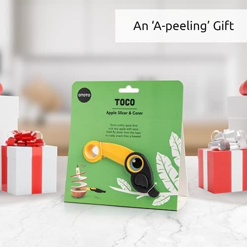 OTOTO New TOCO - Apple Peeler, Slicer & Corer- Heavy Duty - Easy and