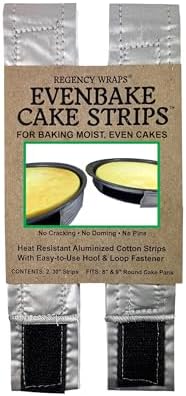Regency Wraps EvenBake Cake Strips, 30 In, 2 Pack