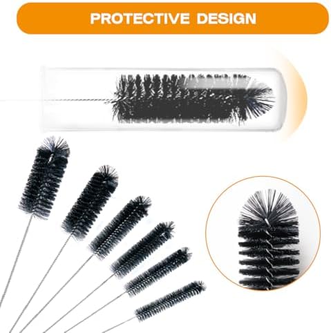Brush Family Straw Cleaner Brush Set 6 Pieces