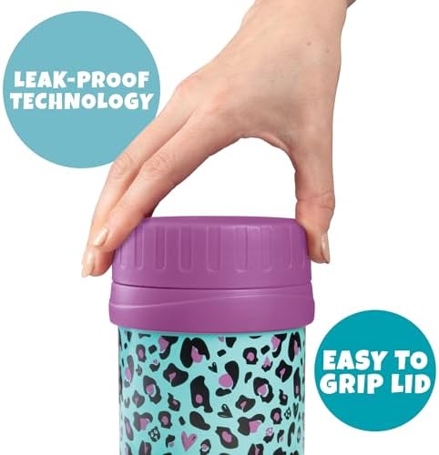 Bentology Insulated 13Oz Food Jar for Kids- Hot or Cold Food, Soups
