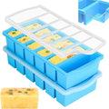 Silicone Freezer Molds with Lids, 1/2 Cup Soup Freezer Container