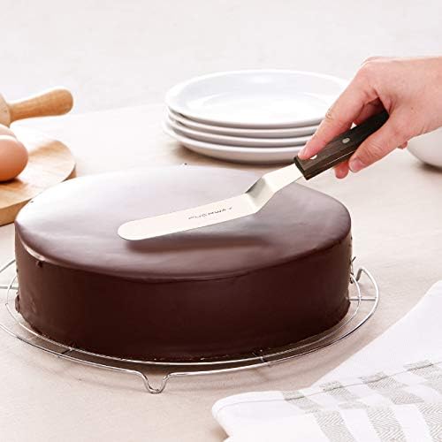 4 PCS Cake Decorating Icing Spatula set with 4, 6, 8 & 10 Inch
