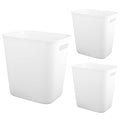 UUJOLY Plastic Small Trash Can Wastebasket, Garbage Container Basket by UUJOLY
