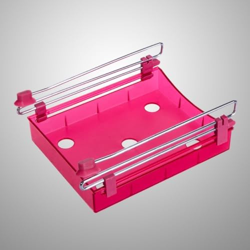 Slide Drawer Organizer with Smooth Pull-out Design for Fridge Storage