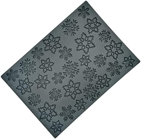 Christmas Snowflake Silicone Cake Mold Texture Mat