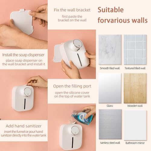 Automatic Soap Dispenser Touchless,Soap Dispenser for Kitchen