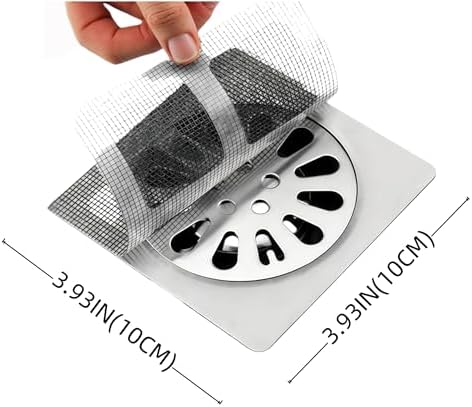 20PACKS Disposable Drain Covers for Shower Filter Patches Hair Catcher
