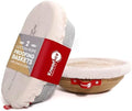 KneadAce Cotton Rope Banneton Basket Set, Oval & Round