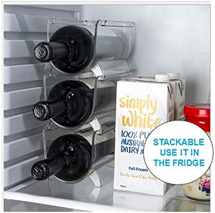 Generic Brands Plastic Water Bottle Organizer and Wine Rack Storage