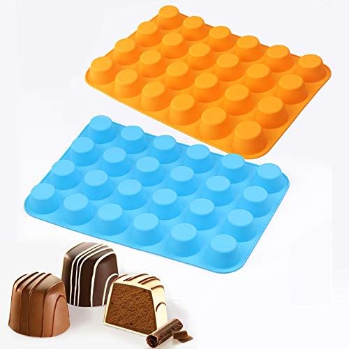 Silicone Muffin Pan, Cupcake Pan, 24 Cups, Food Grade Egg Muffin