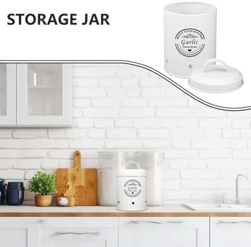 Garlic Storage Bucket Garlic Holder Vegetable Storage Container Keeper