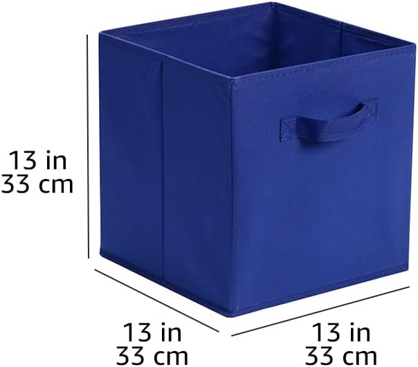 Amazon Basics Collapsible Fabric Storage Bins, Cube Organizer - Image 5