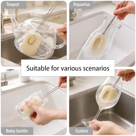 straw cleaner brush suit, Used for cleaning water cups and straws