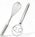 Danish Dough Whisk and Balloon Whisk Set, 2-Piece 12 Inch 316