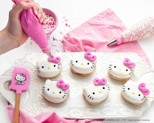 Handstand Kitchen Hello Kitty Cupcake Pan Set, Kitty Face Shape