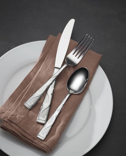 Oneida Tuscany 45-Piece 18/0 Silverware Set for 8, Flatware