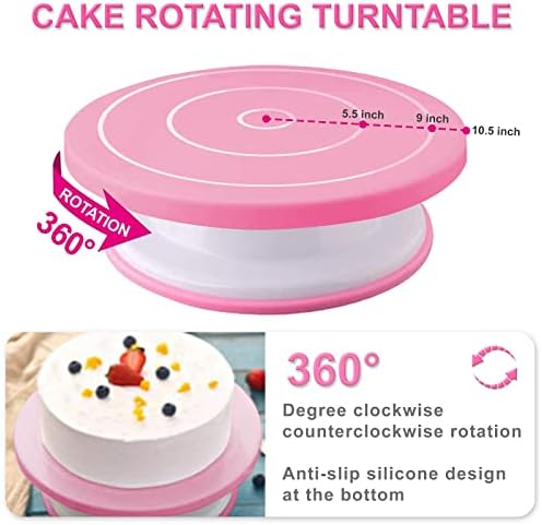 Cake Decorating Kit,Piping Bags and Tips Set,Cake Decorating